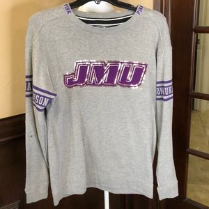 Pink JMU sweater shirt